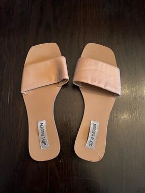 Steve Madden Nude/Blush Slide Sandals
